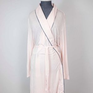 NEW Eberjey The Wrap Robe in Pink
